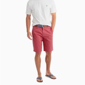 Johnnie-O Malibu Red Shorts Size 32 (style JMSH1400) 97% Cotton/3% Spandex NWOT